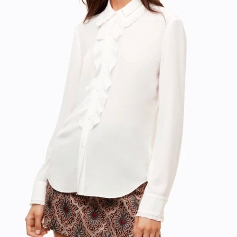 Sunday Best Scarlett Blouse From Aritzia